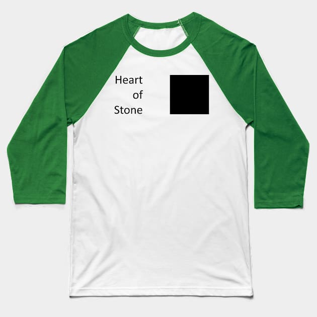 Heart of stone Baseball T-Shirt by FranciscoCapelo